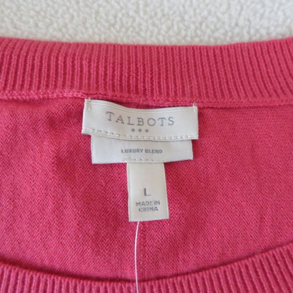 Talbots Raglan Sleeve Sweater - Size Large - Picture 3 of 5